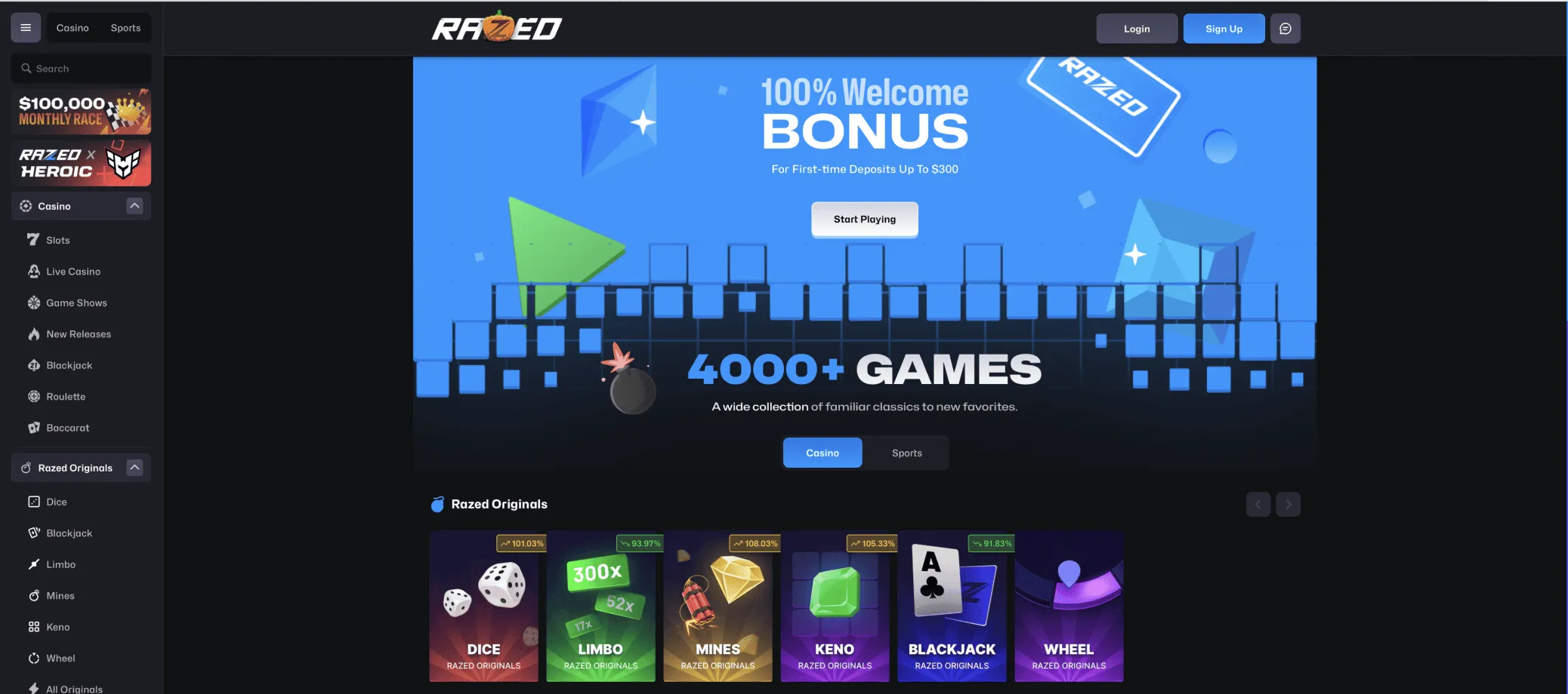 Razed Casino 